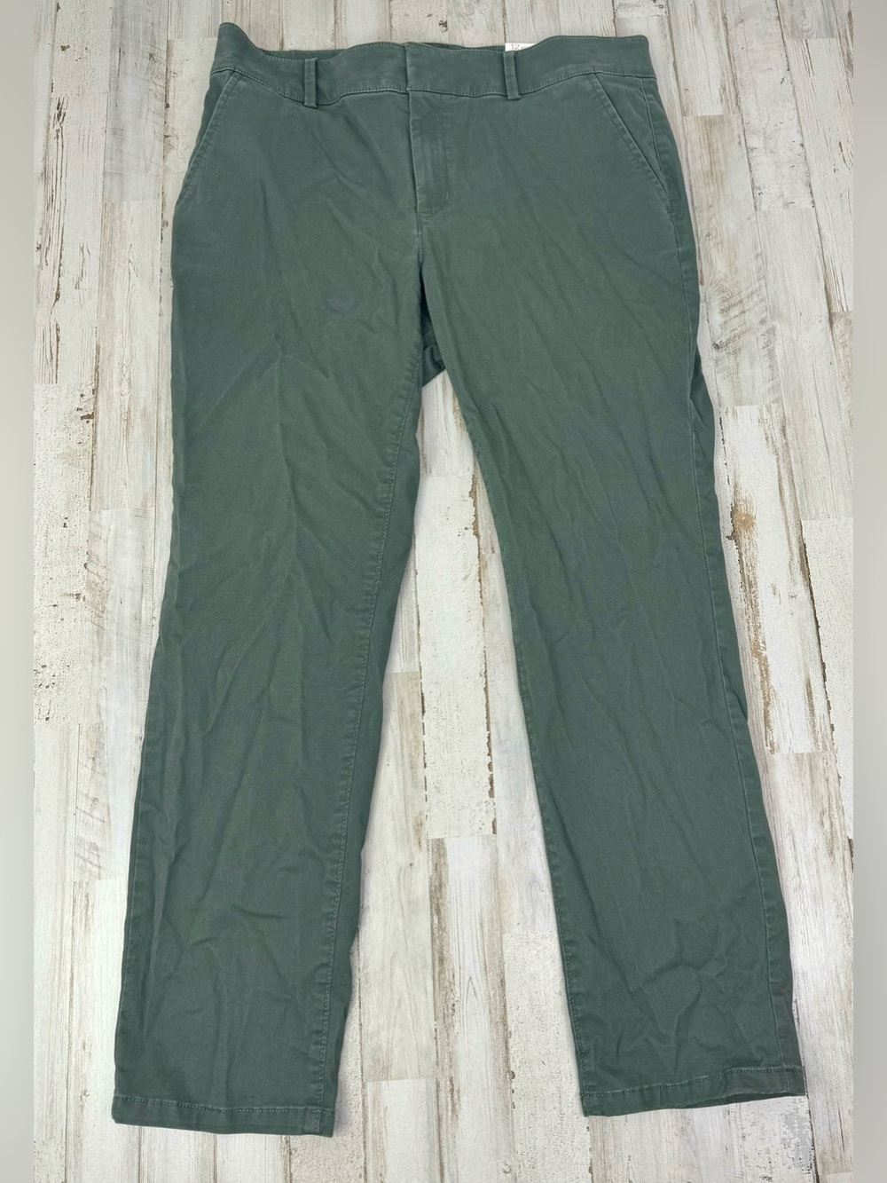 LOFT | Green Girlfriend Chino Pants